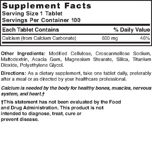 Close-up of Nature's Blend bottle showing gluten-free and preservative-free formula