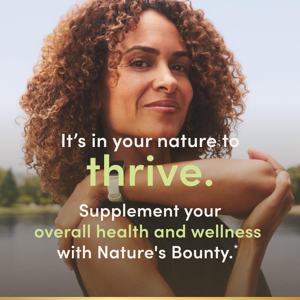 Nature's Bounty gummies sodium free icon supports low-sodium snacking