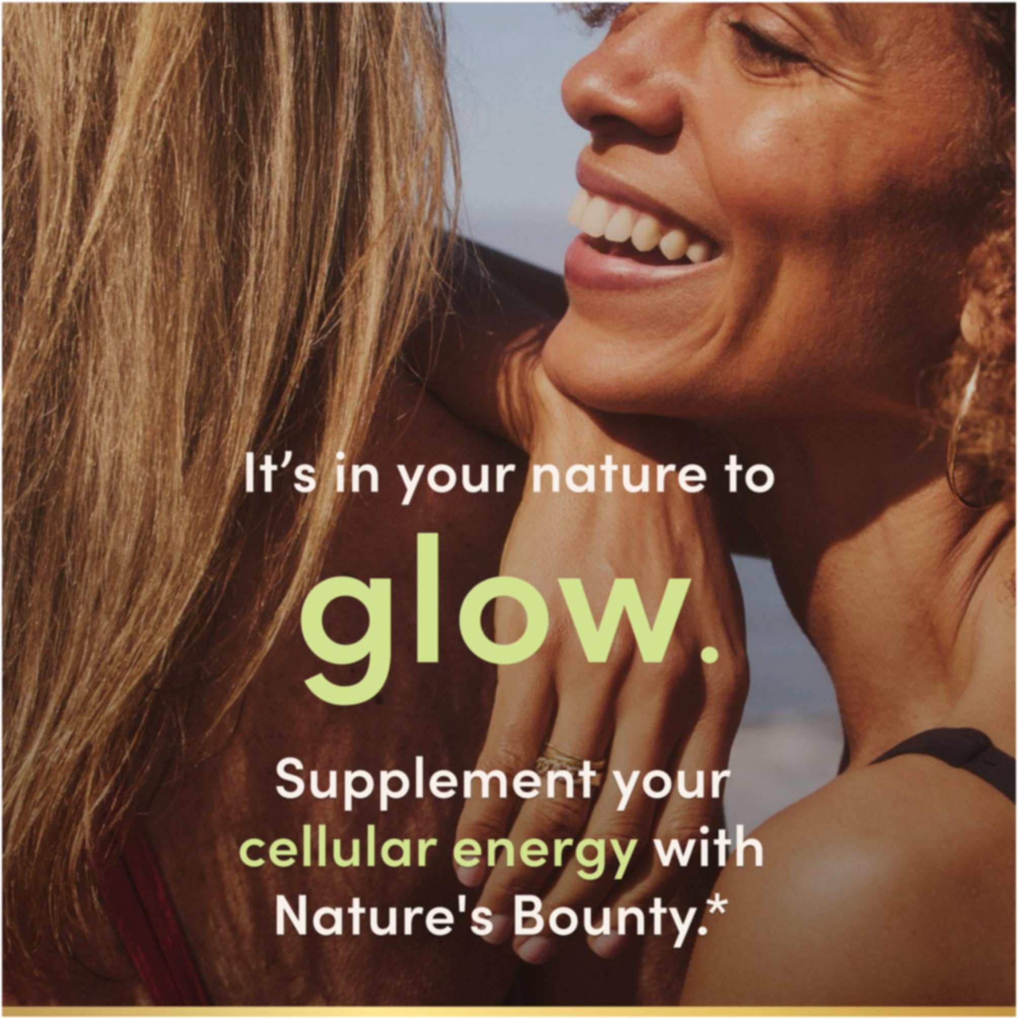 Biotin supports energy metabolism as part of daily nutrition from Nature's Bounty.