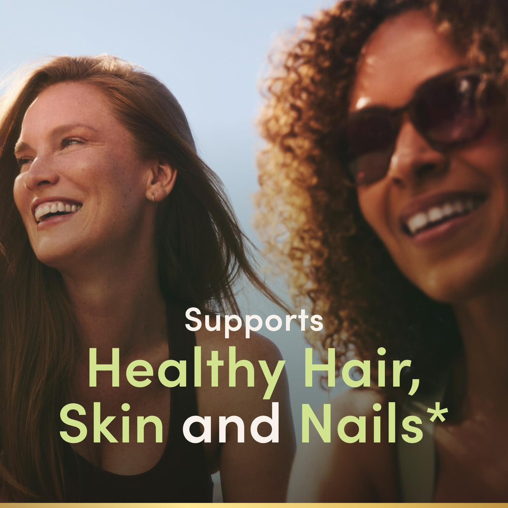 Nature's Bounty Biotin Gummy serving size, simple daily use.