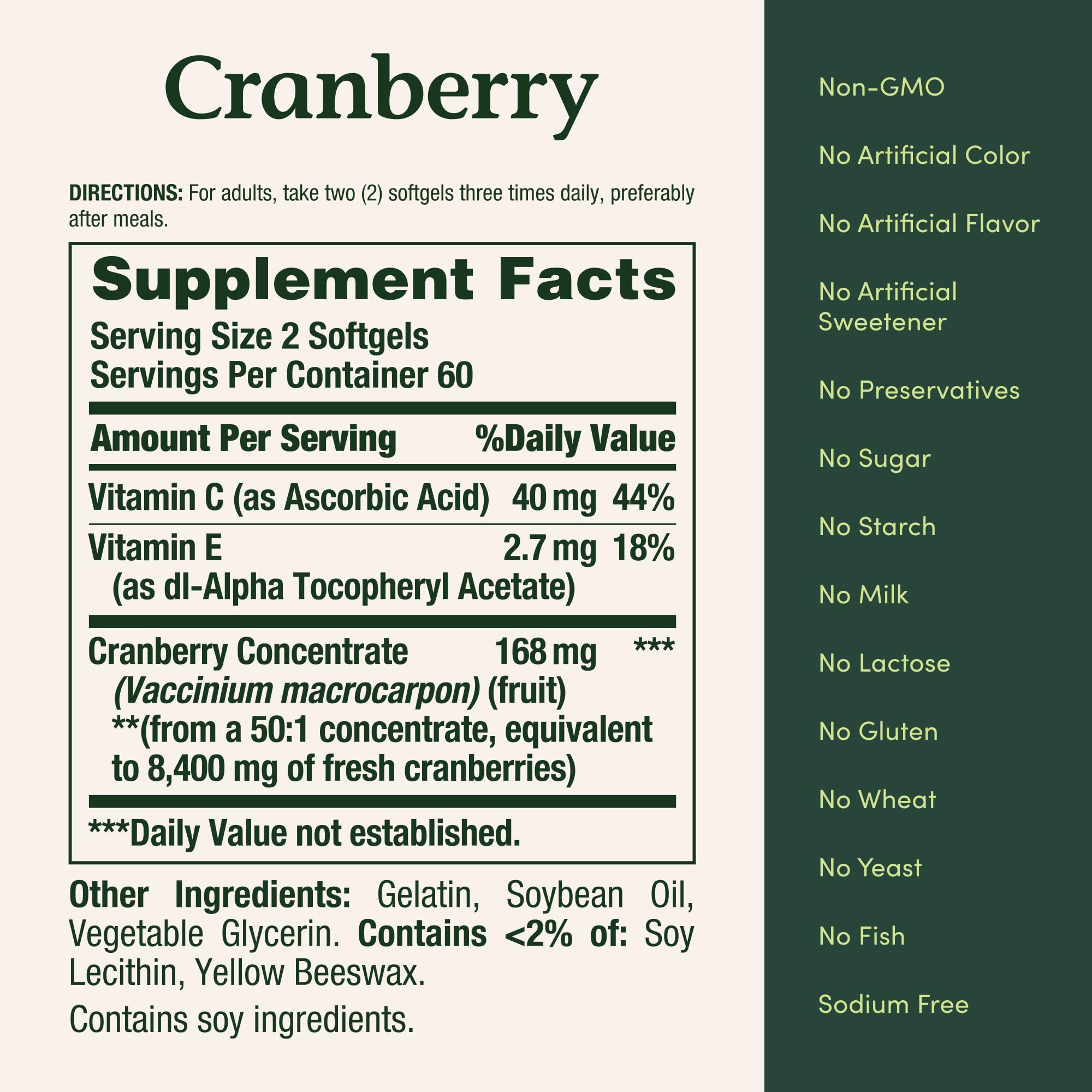 Nature's Bounty packaging shows gluten-free and sugar-free certification.