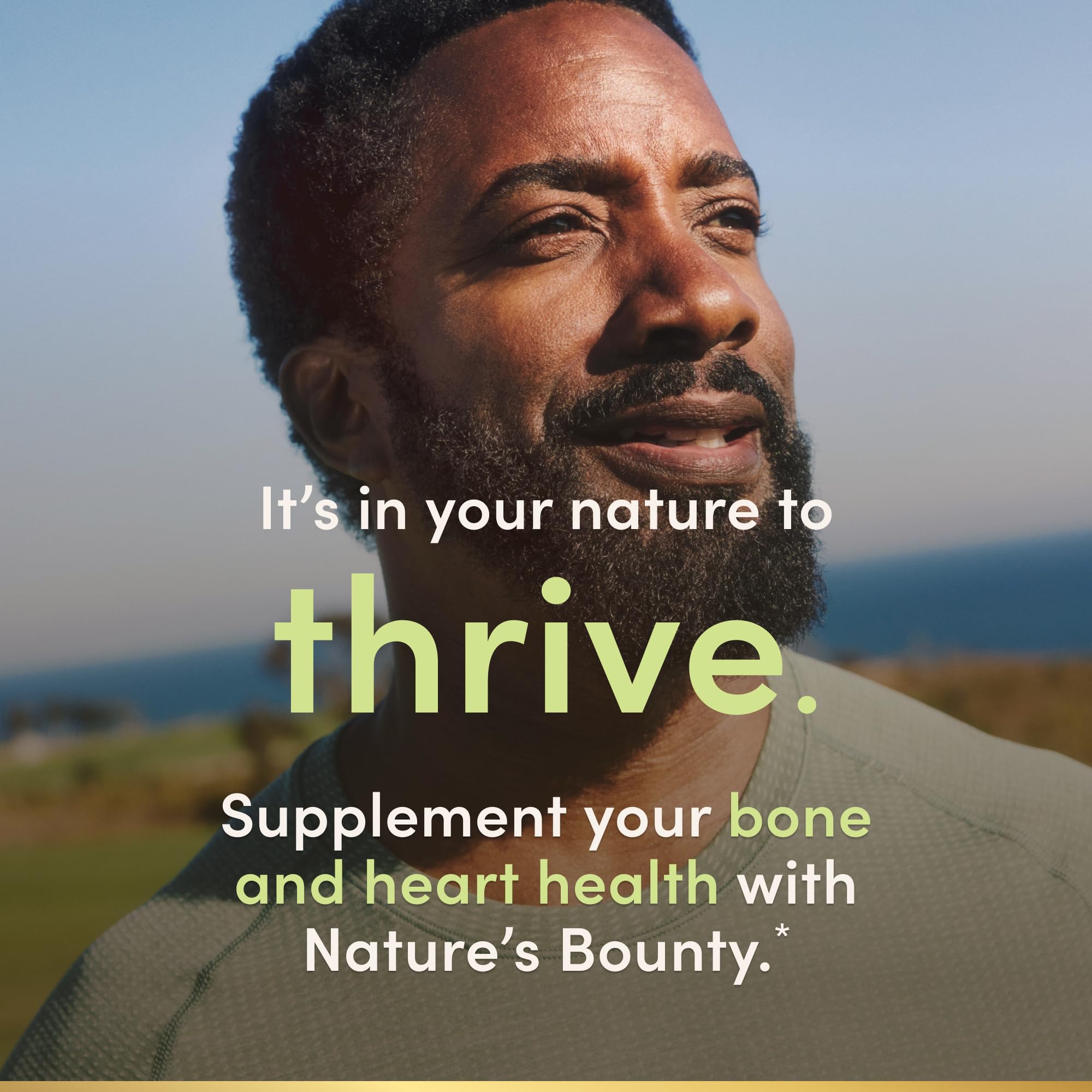 Nature's Bounty D3 K2 immune preview image suggests year-round wellness potential.