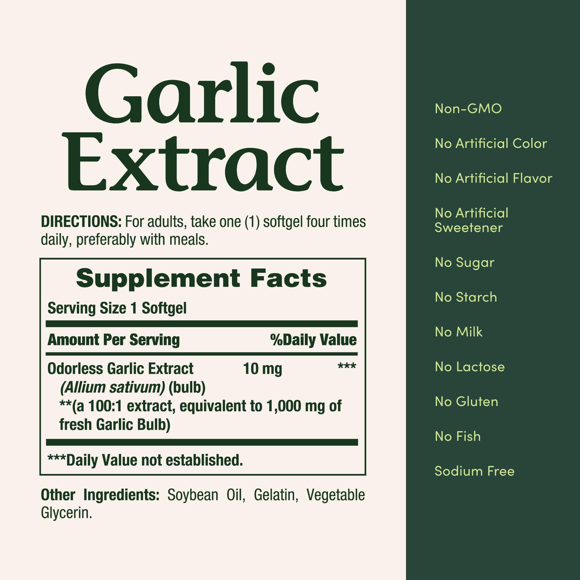 Close-up of garlic softgels for quick absorption and daily routine.