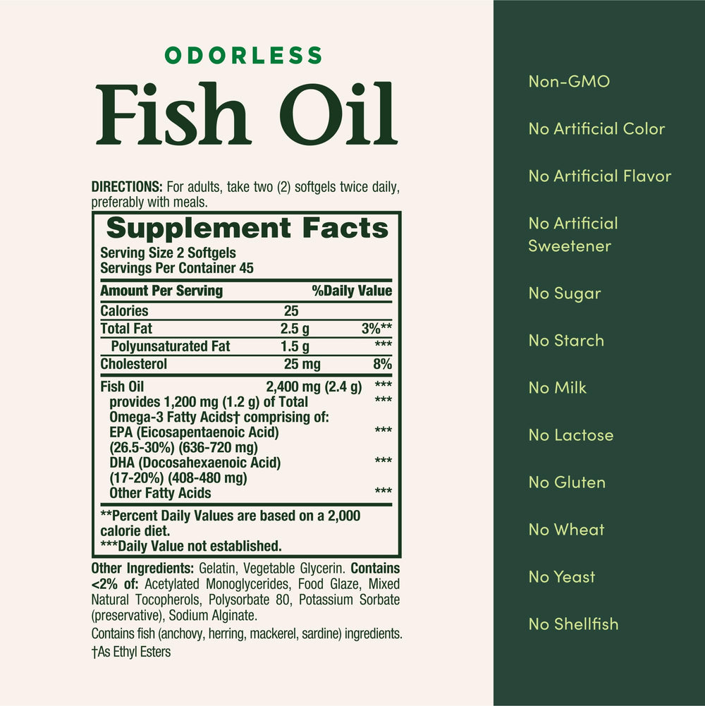 Omega-3 softgels support heart health in daily routines