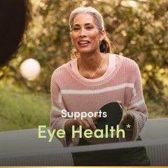 Nature's Bounty Lutein capsules close-up for daily vision support