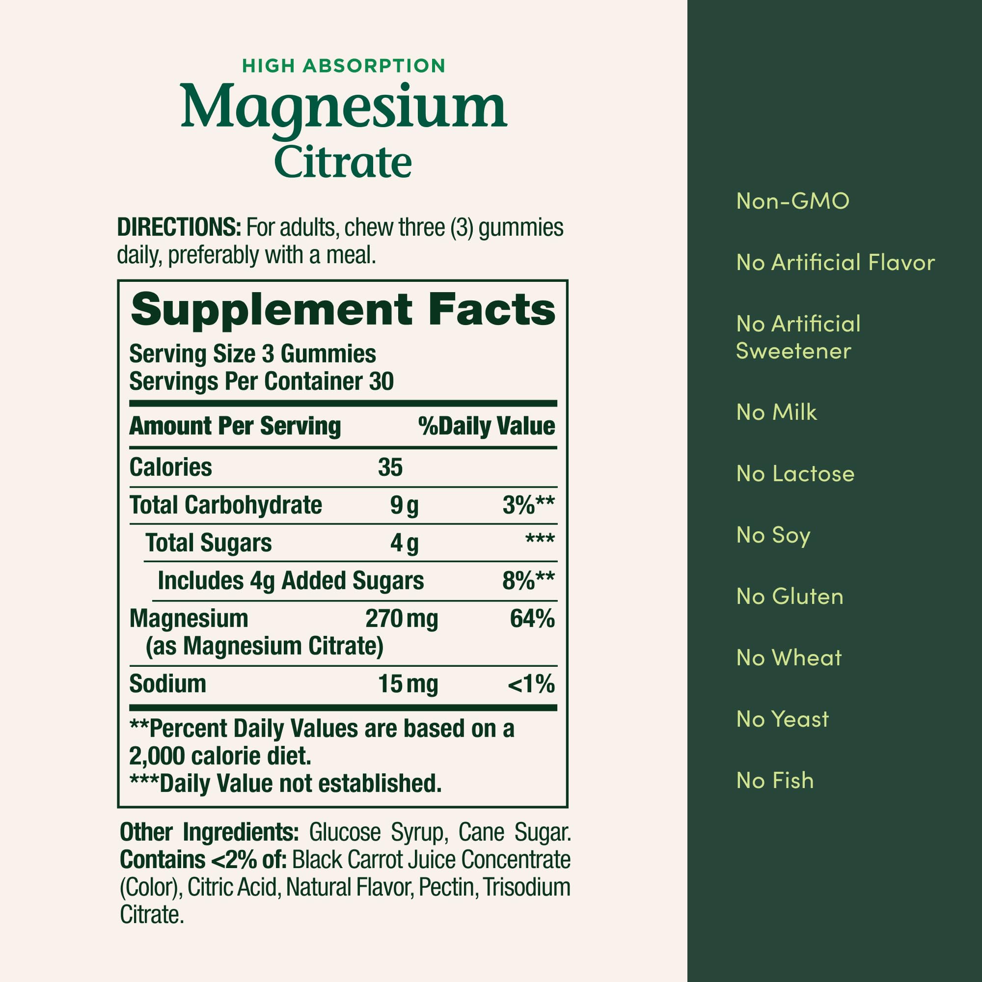 Gluten-free and lactose-free certification displayed on bottle.