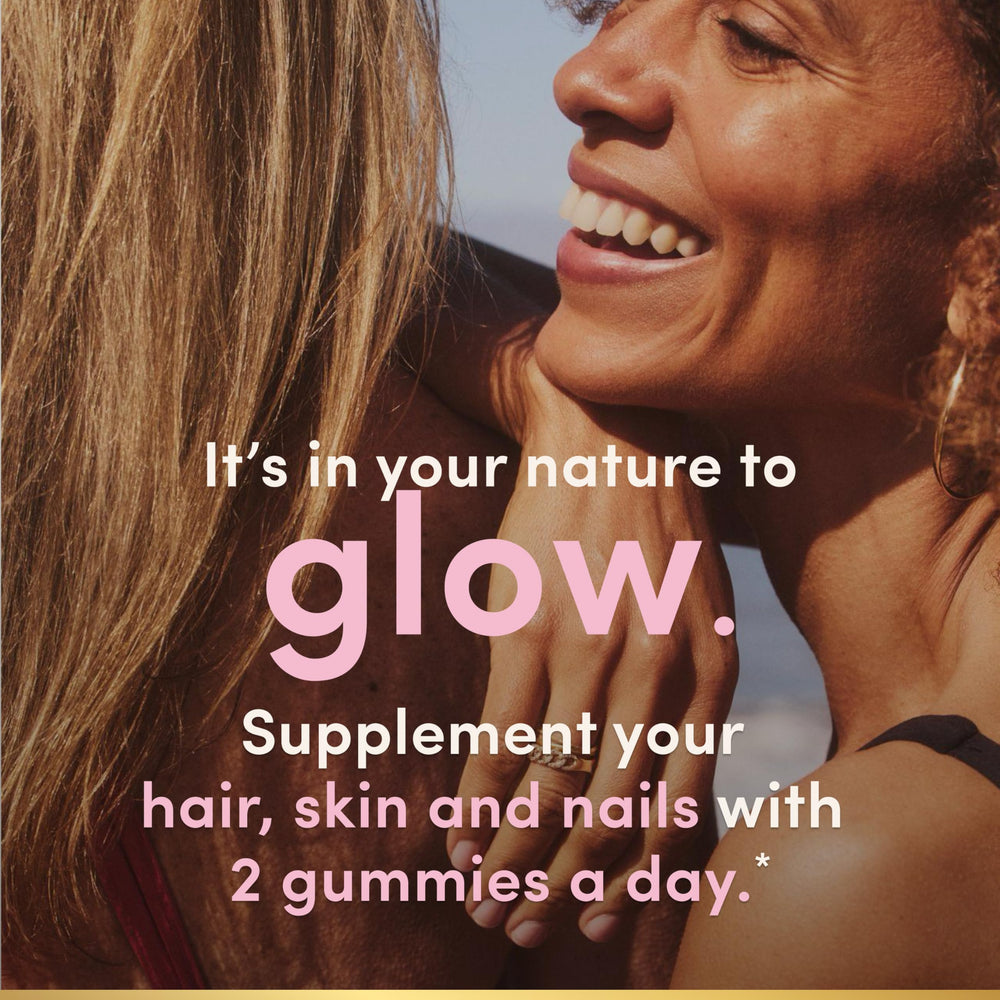 Nature's Bounty Advanced Hair Skin Nails non-stick gummy texture