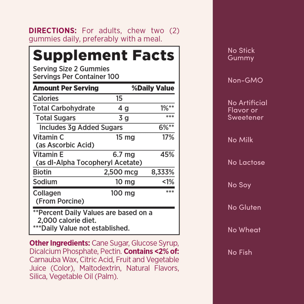 Nature's Bounty Optimal Solutions box packaging showcases trusted beauty supplement
