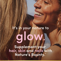 Gummy serving of Nature's Bounty Optimal Solutions supports convenient daily nutrition.