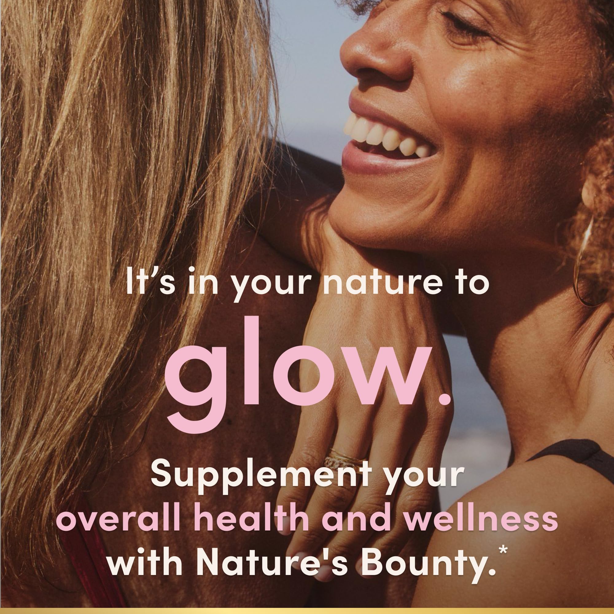 Front view of Nature's Bounty Optimal Solutions women's multivitamin gummies bottle