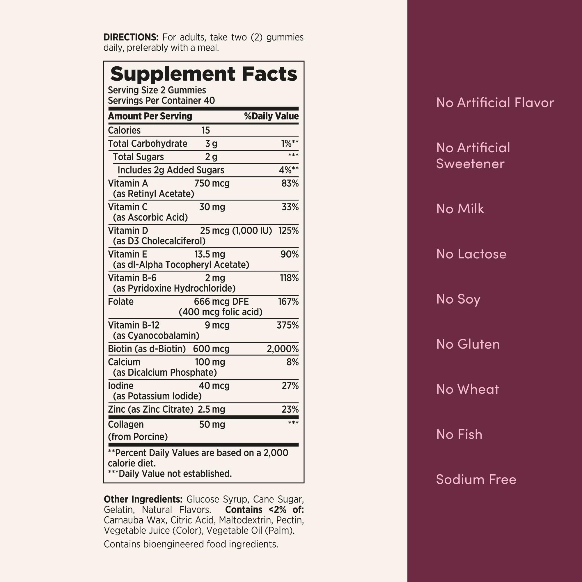 Textured raspberry gummies from Nature's Bounty Optimal Solutions closeup