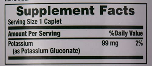 Nature's Bounty potassium caplets daily-use scene; ready for everyday supplementation.