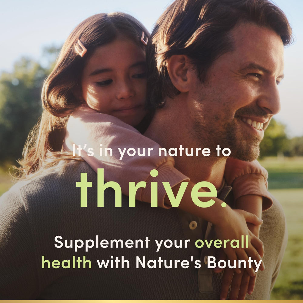 Nature's Bounty potassium caplets nutrition facts image; demonstrates mineral balance support.