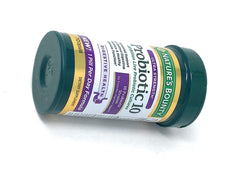 Nature's Bounty Probiotic 10 capsules on counter for easy daily routine.