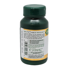 Nature's Bounty Probiotic Acidophilus Tablets capsules in bottle illustrating daily routine.
