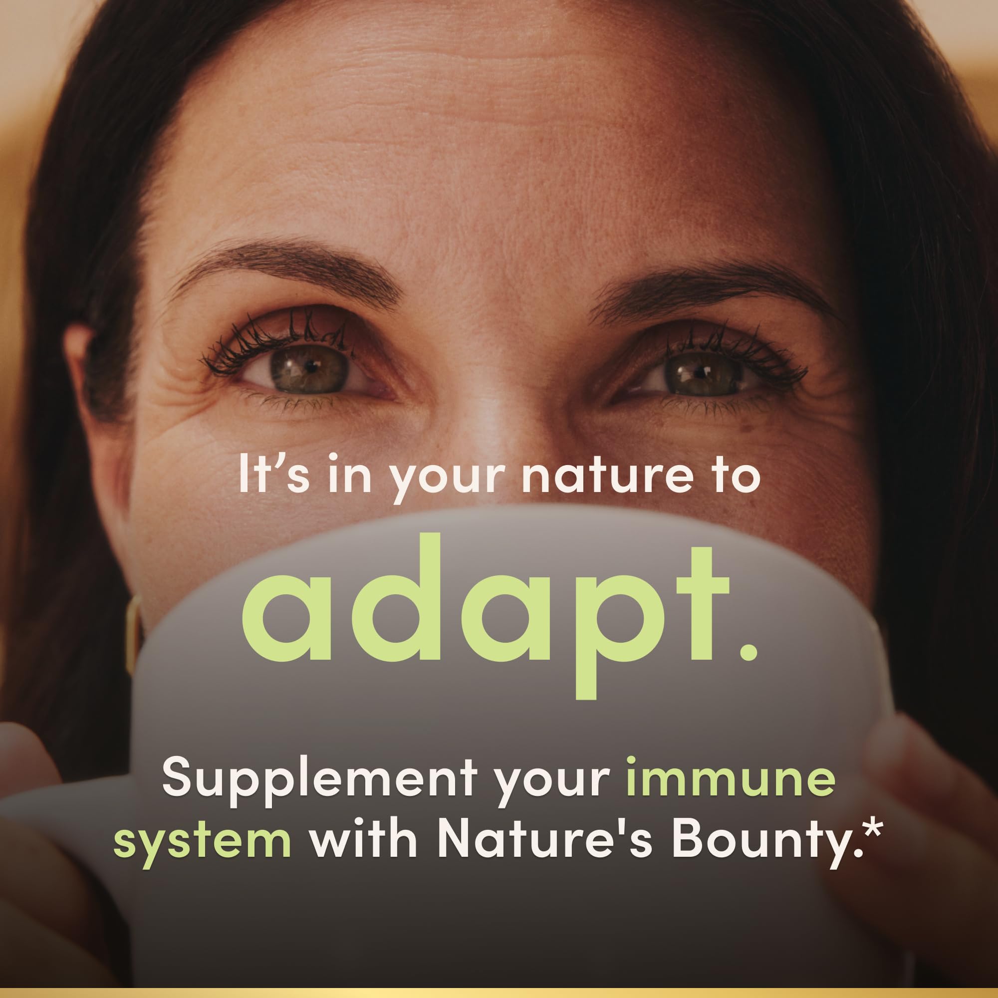 Nature's Bounty Vitamin C Zinc label shows non-GMO and gluten-free.