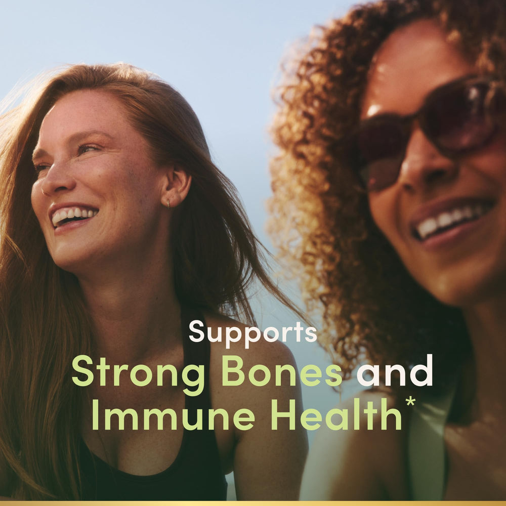Nature's Bounty Vitamin D3 Gummies closeup reveals chewy texture and fruity flavor