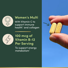 Calcium and folic acid visual suggesting heart and bone health benefits