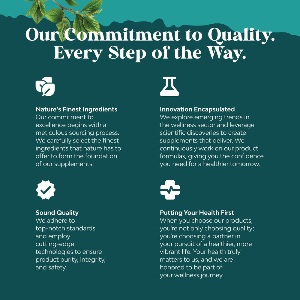 Nature's Craft Bottle Packaging and Label communicates quality and clean formulation.