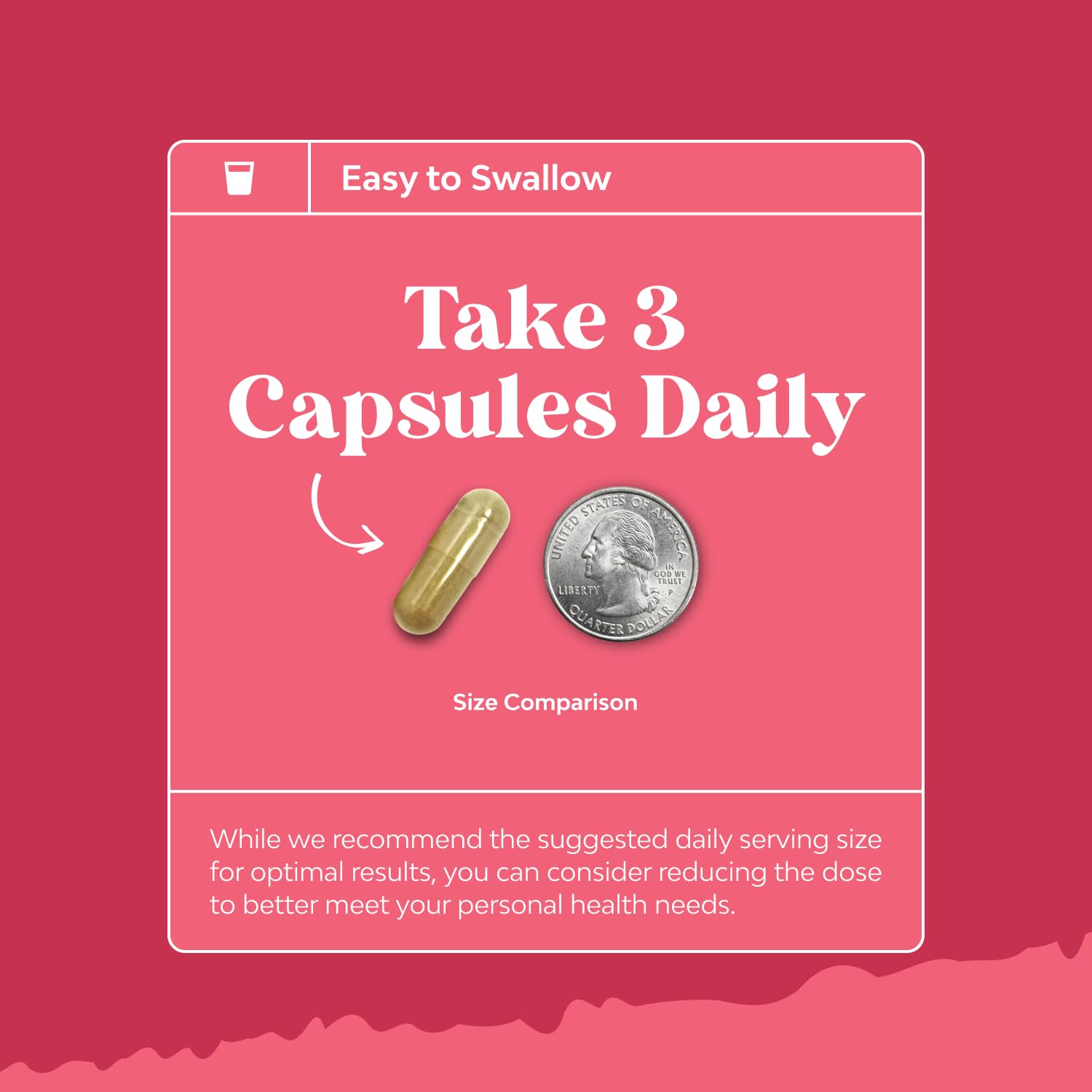 Nature's Craft capsule texture closeup reveals premium coating