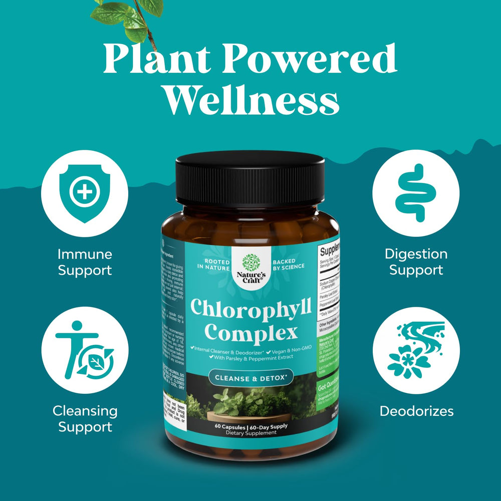 Natures Craft packaging label communicates vegan, non-GMO, gluten-free formulation.
