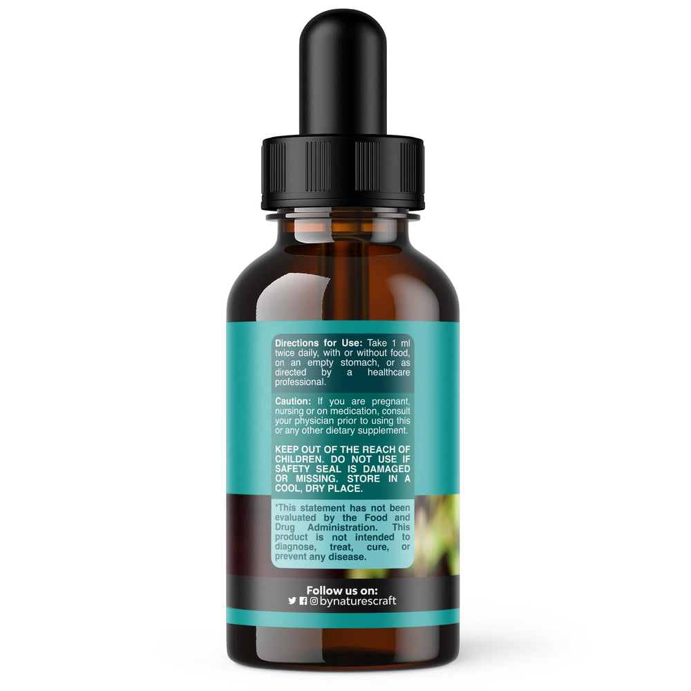 Natures Craft Deep Liver Cleanse bottle cap close-up for precise dosing