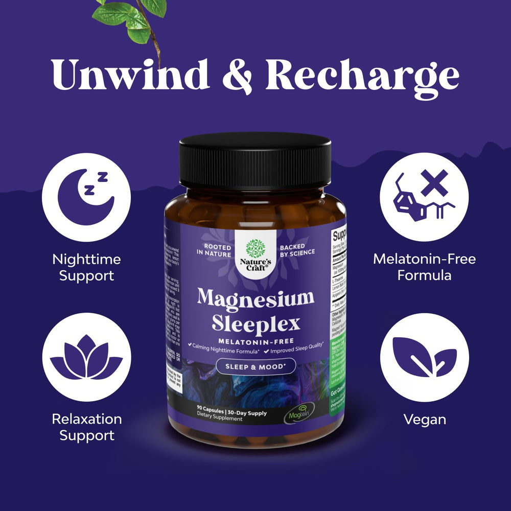 Natures Craft three capsules daily dosage information on label for evening use