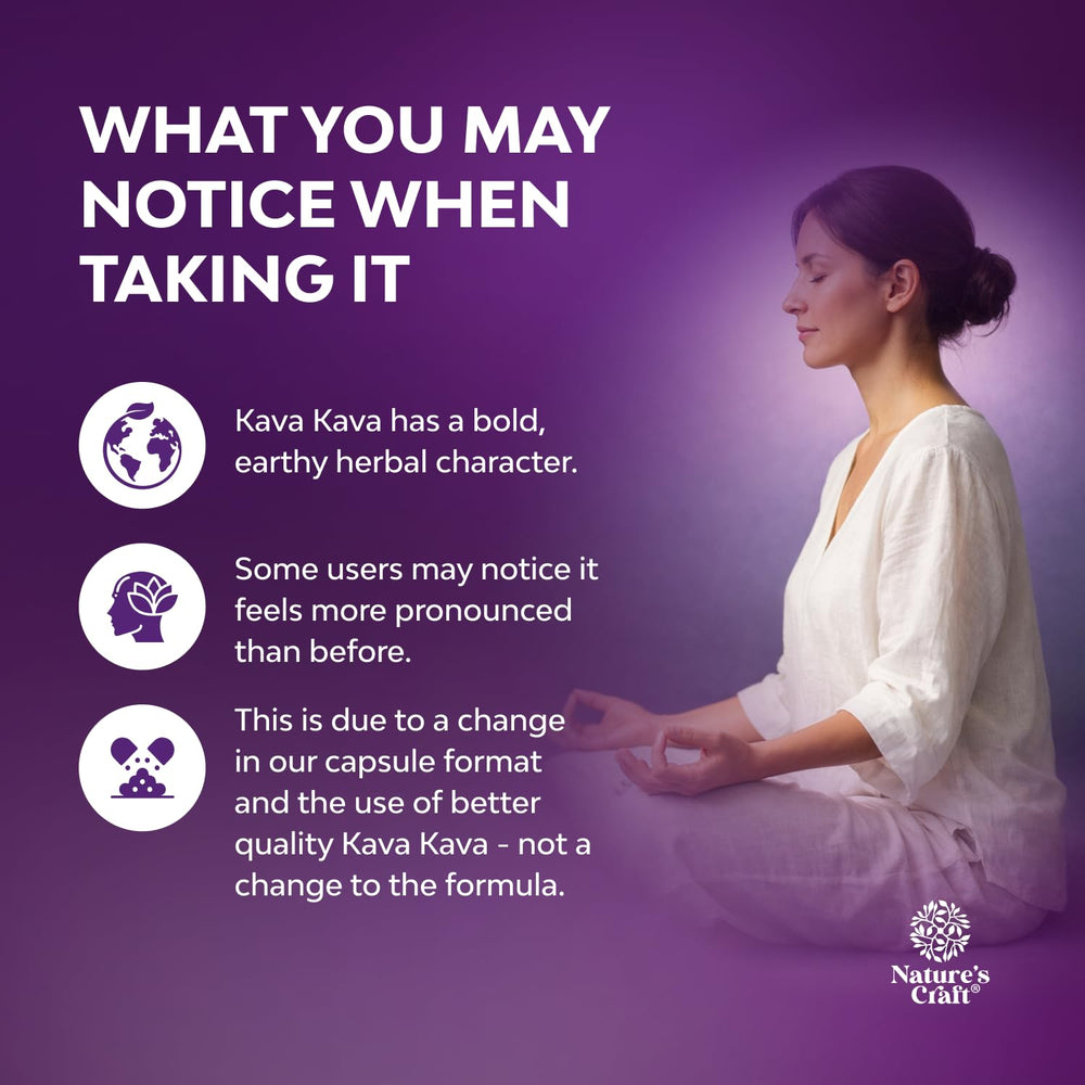 Natures Craft bottle and 60-count label to suggest daily mood support.