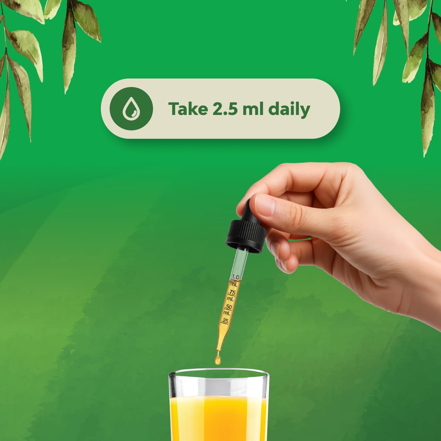 Natures Craft vegan-non-gmo badge signals clean, allergy-friendly omega source for kids.