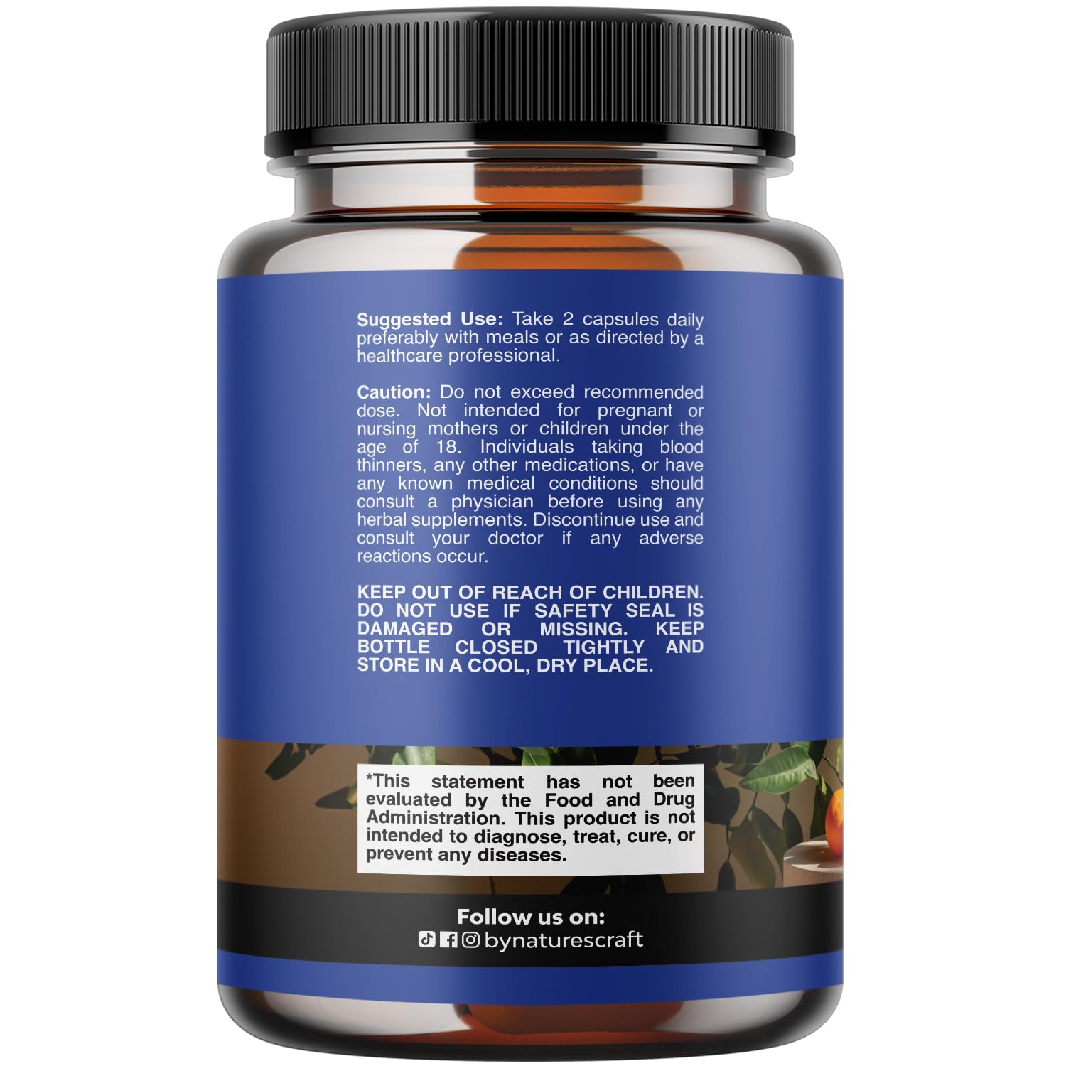 Natures Craft vein support capsules arranged for daily leg wellness.