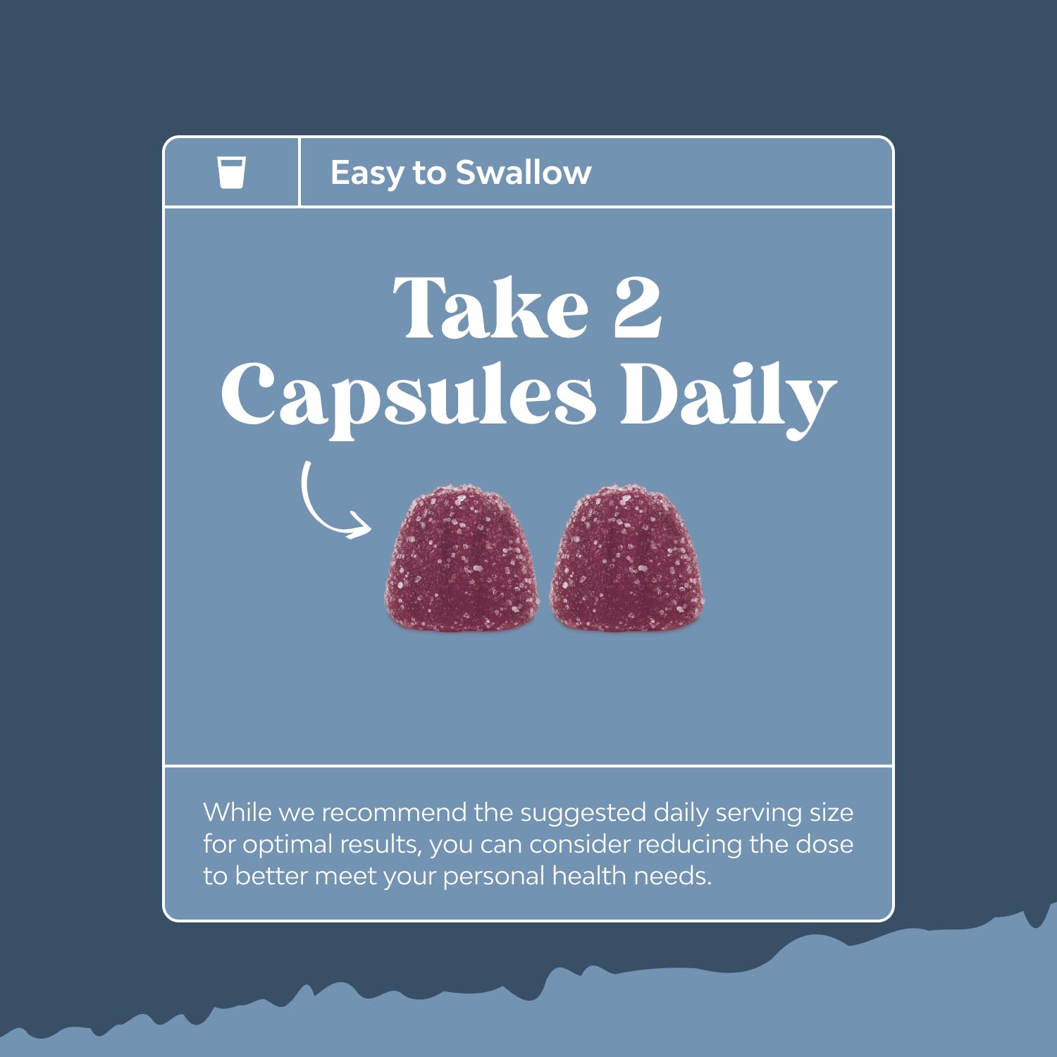 Natures Craft zinc gummies on a daily routine setup beside a glass of water