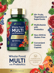 Nature's Fortune probiotic balance blend supports gut-friendly daily wellness