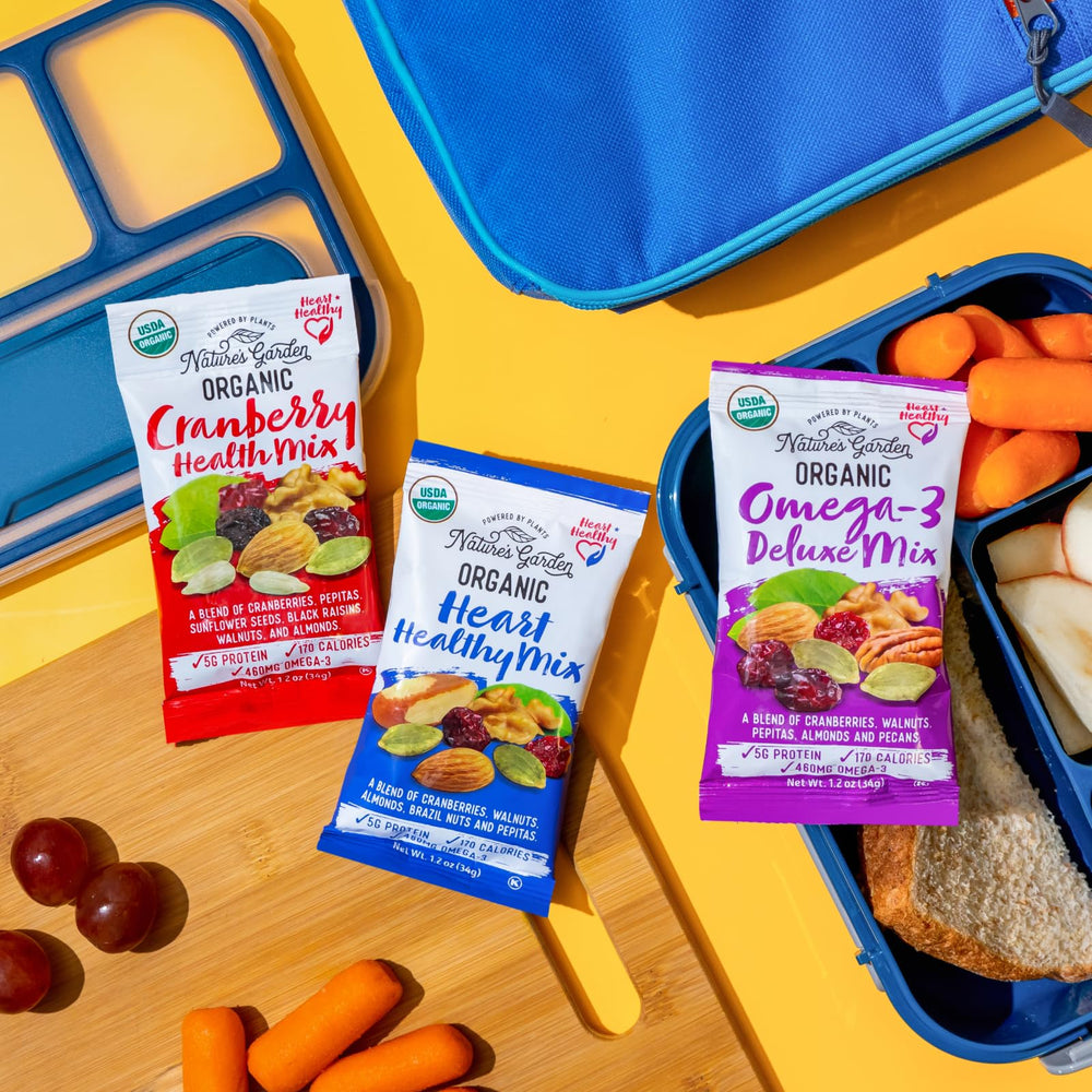 Nature's Garden Kid-friendly snack pack ideal for lunchboxes