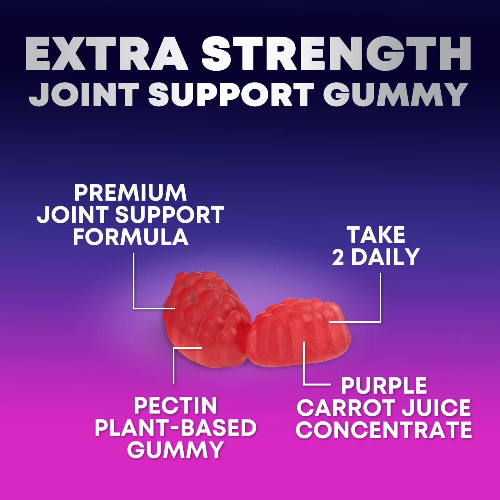 Active adult selecting Nature's Gummies Joint Support for daily routine.