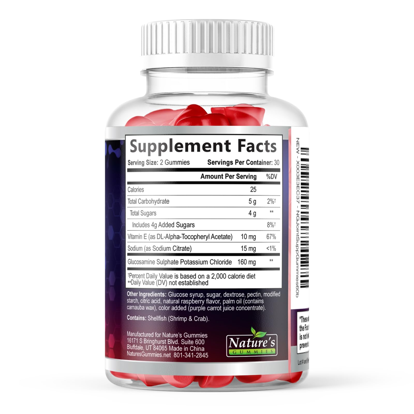 Lifestyle shot with Nature's Gummies Joint Support beside fitness gear for mobility focus.