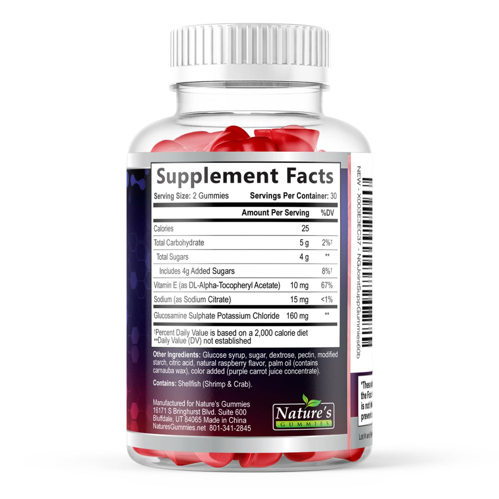 Lifestyle shot with Nature's Gummies Joint Support beside fitness gear for mobility focus.