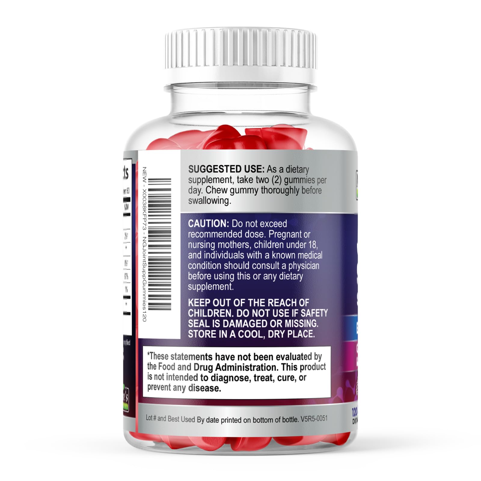 Nature's Gummies suitable for women and men seeking joint comfort daily