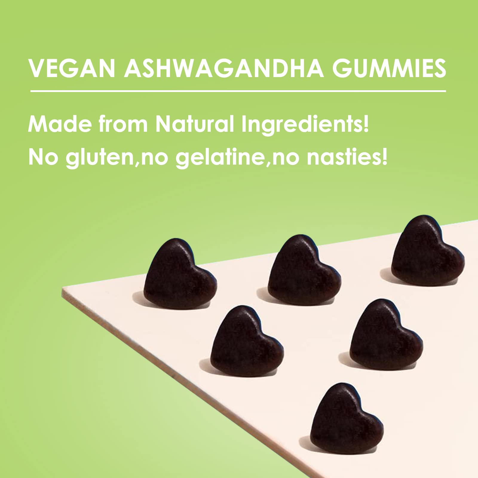 60-count Nature's Key Ashwagandha Gummies bottle for monthly use