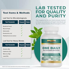 Nature's Lab Gold One Daily capsules beside the label emphasize immune support