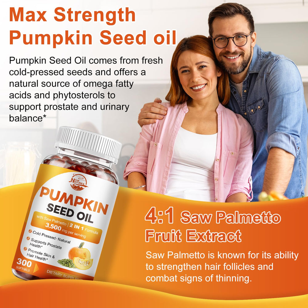 Nature's Live Bottle label emphasizing essential fatty acids and phytosterols