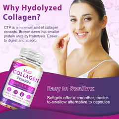 Nature's live softgels are easy to swallow for daily use.