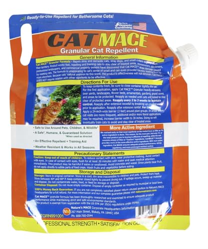 Nature's MACE 2-5lb canister for easy outdoor deterrence.