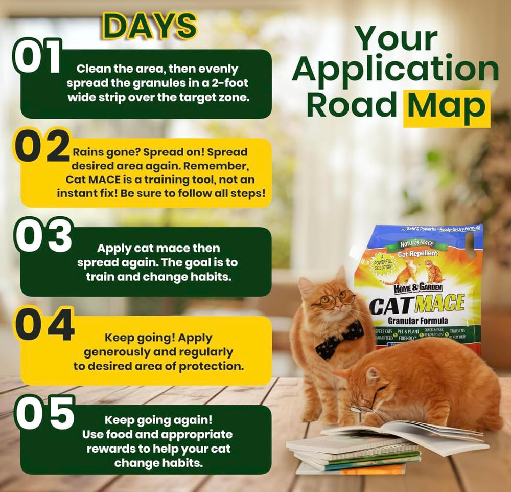 Nature's MACE Cat Mace packaging highlights all-season protection