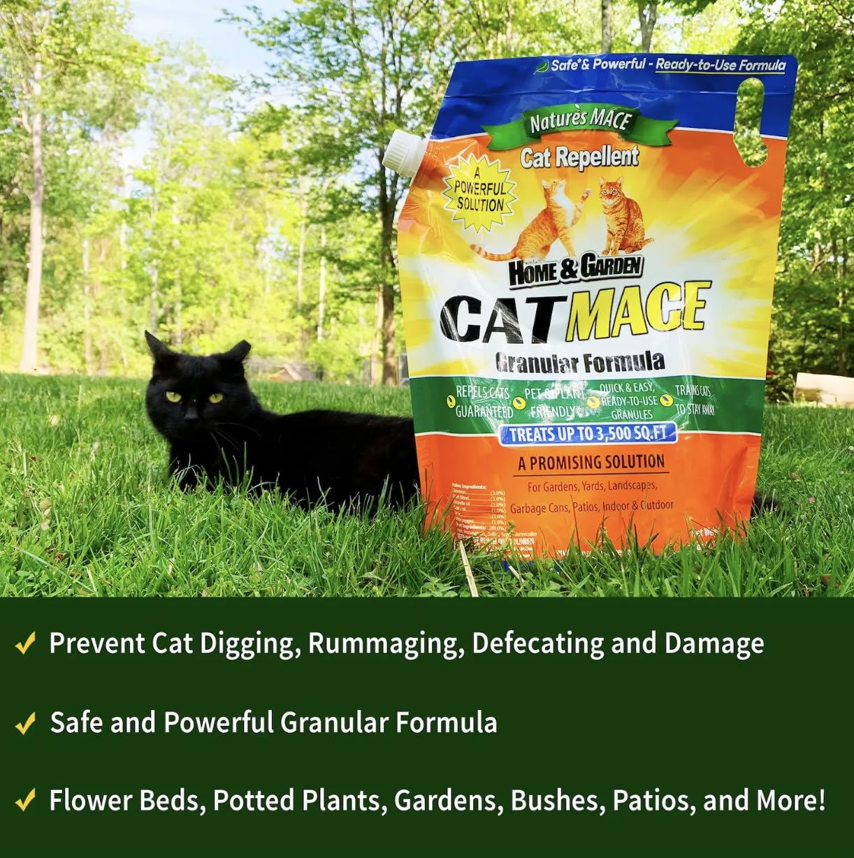 Nature's MACE Cat Mace safe for families and pets when used as directed