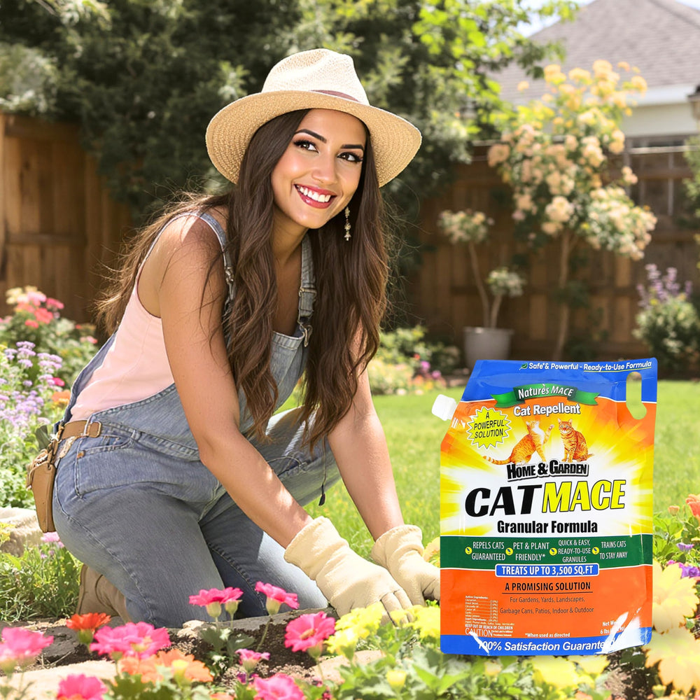 Nature's MACE Cat Mace weather-resistant formula for all-season use