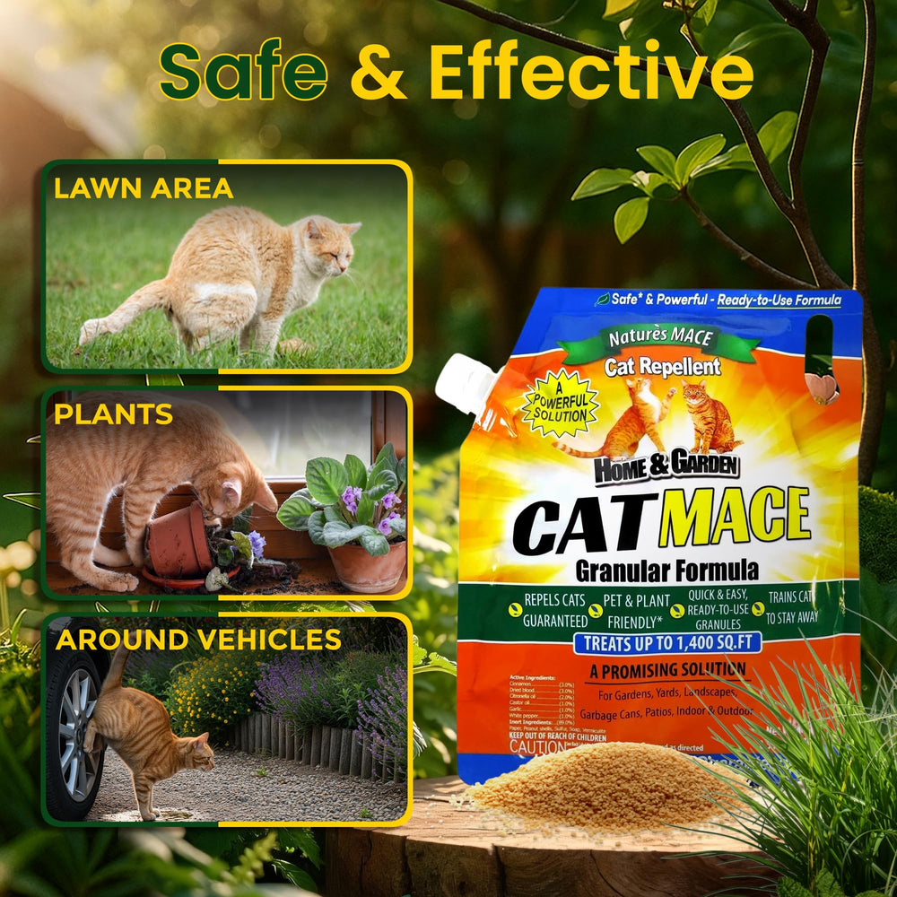 Nature's MACE safe for family and pets when used as directed.
