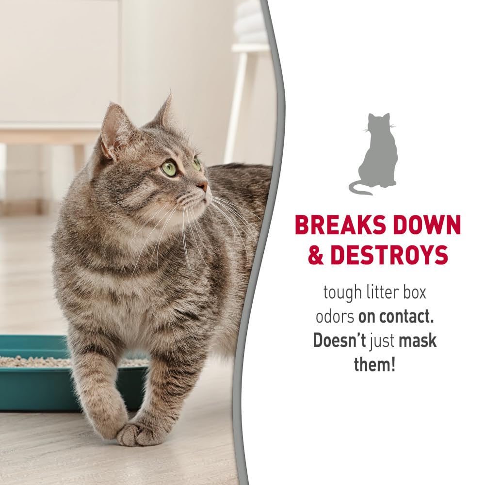 Nature’s Miracle Foam neutralizes feces odors with a safe enzymatic formula.