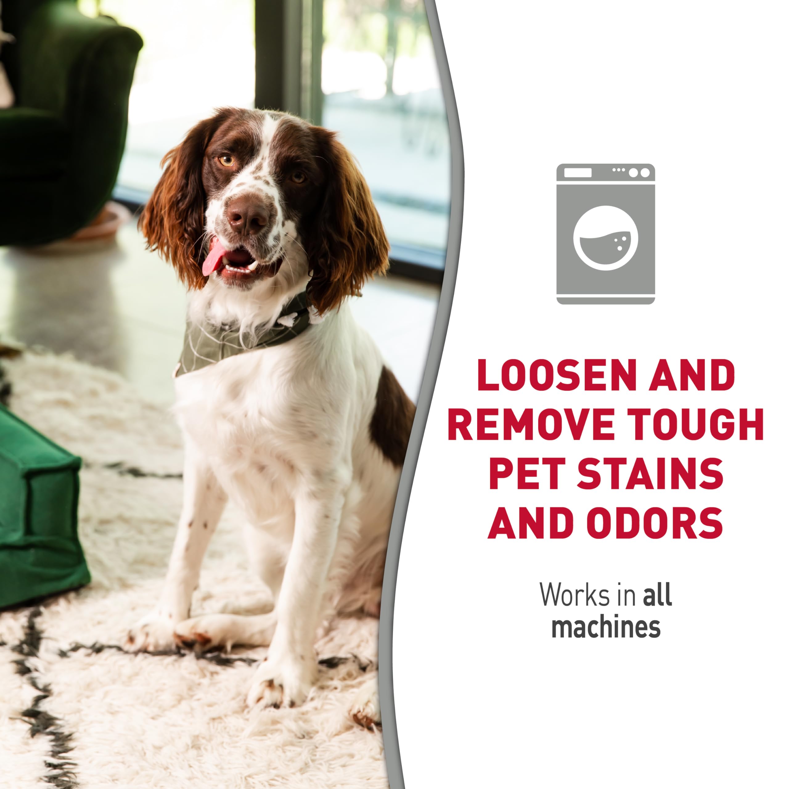 Nature’s Miracle Laundry Boost highlighting pet-safe, home-friendly formula.