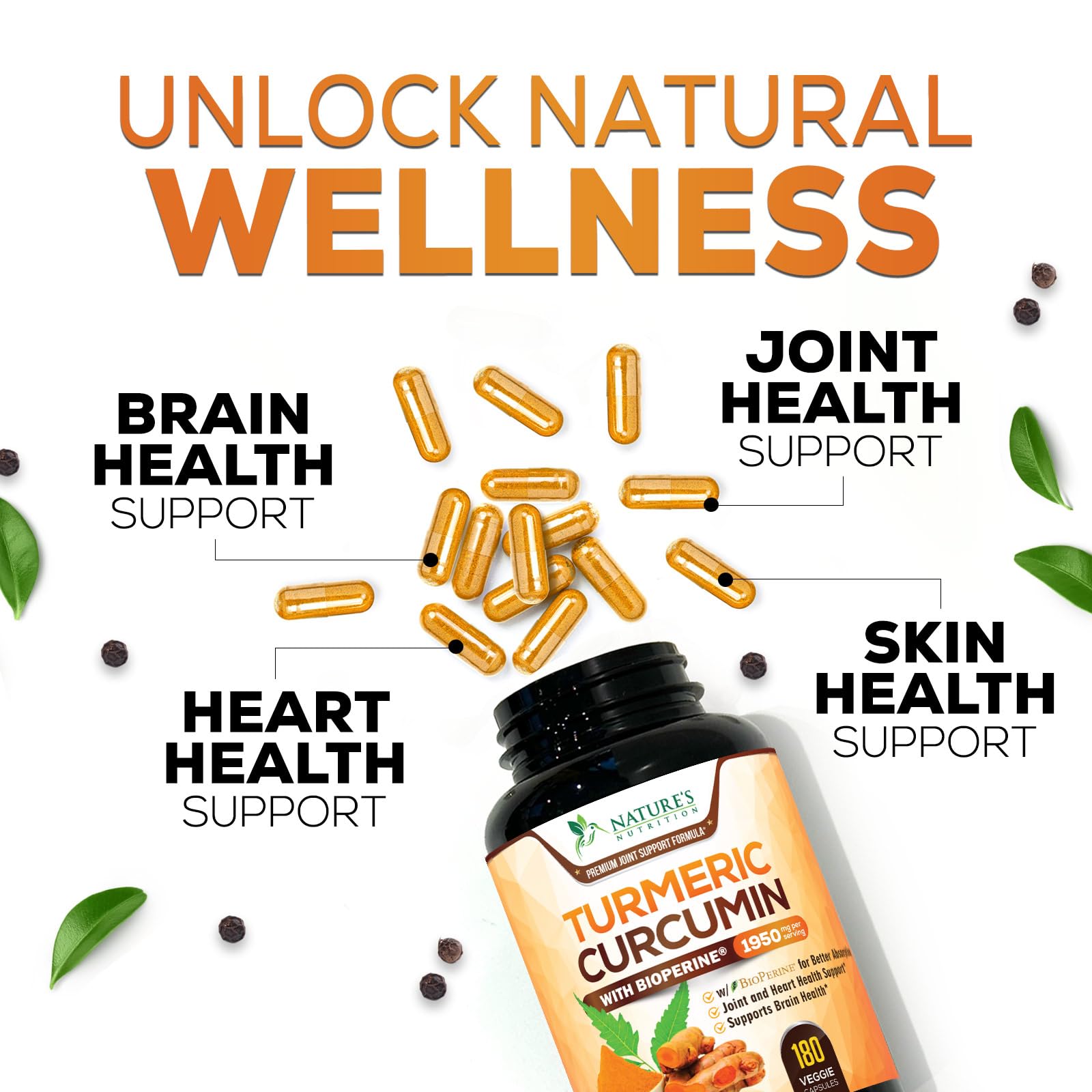 Nature's Nutrition bottle with calendar cue hints at everyday joint support