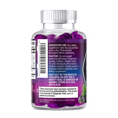 Nature's Nutrition Elderberry Gummies berry flavor for a tasty daily routine.